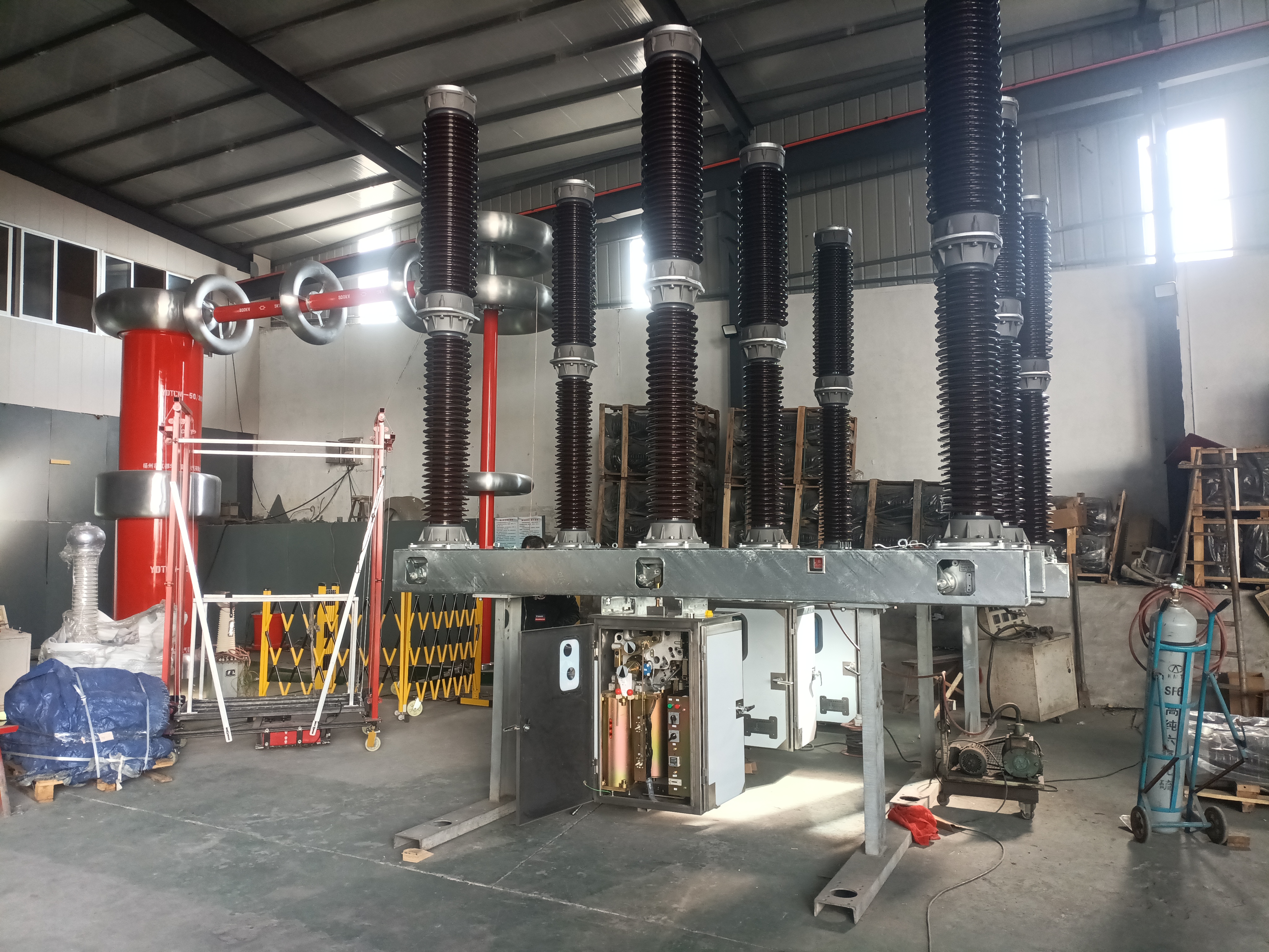 Yüksək gərginlikli enerji sisteminin əsası - SF6 dövrə açarı